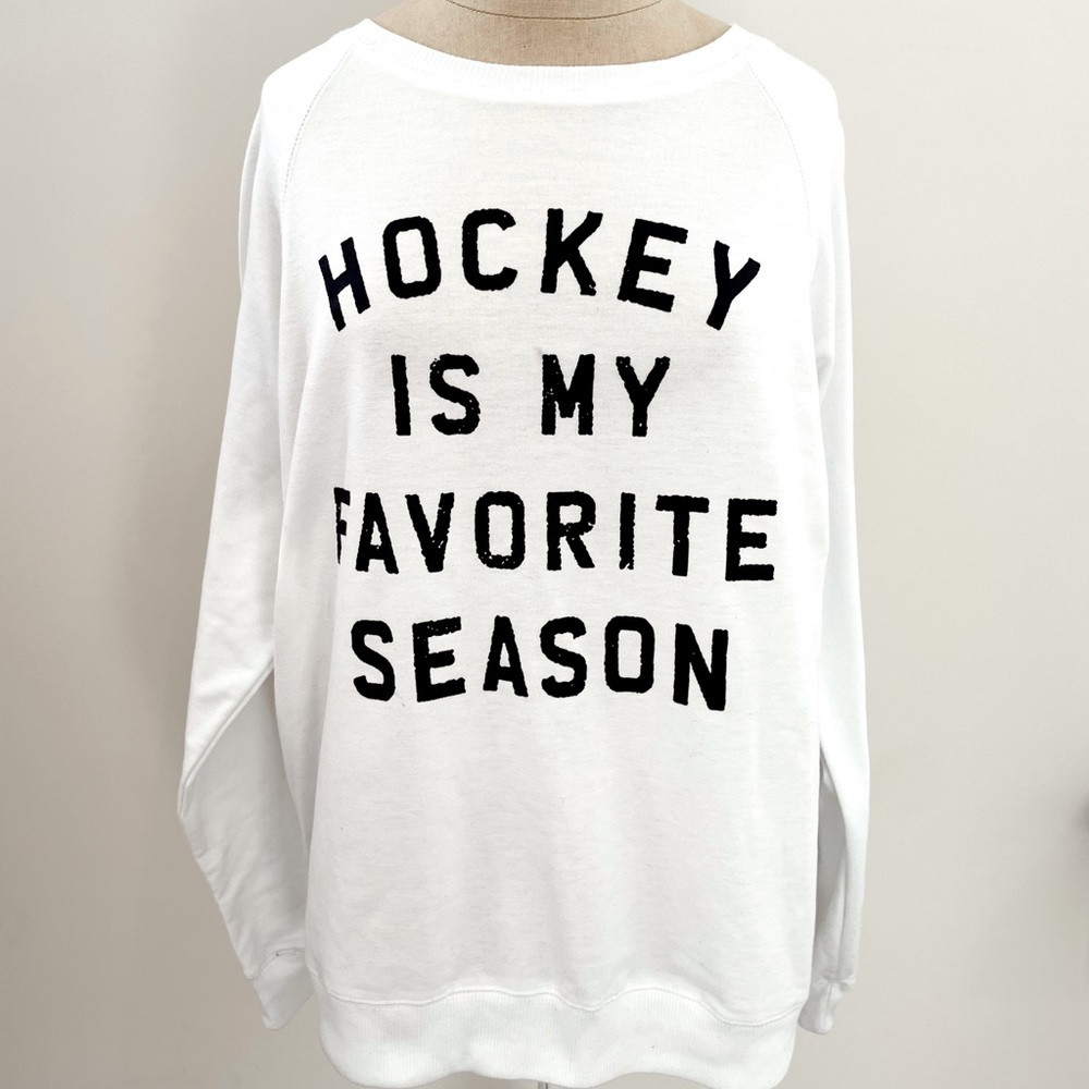 HOCKEY IS MY FAVORITE SEASON - hoodie